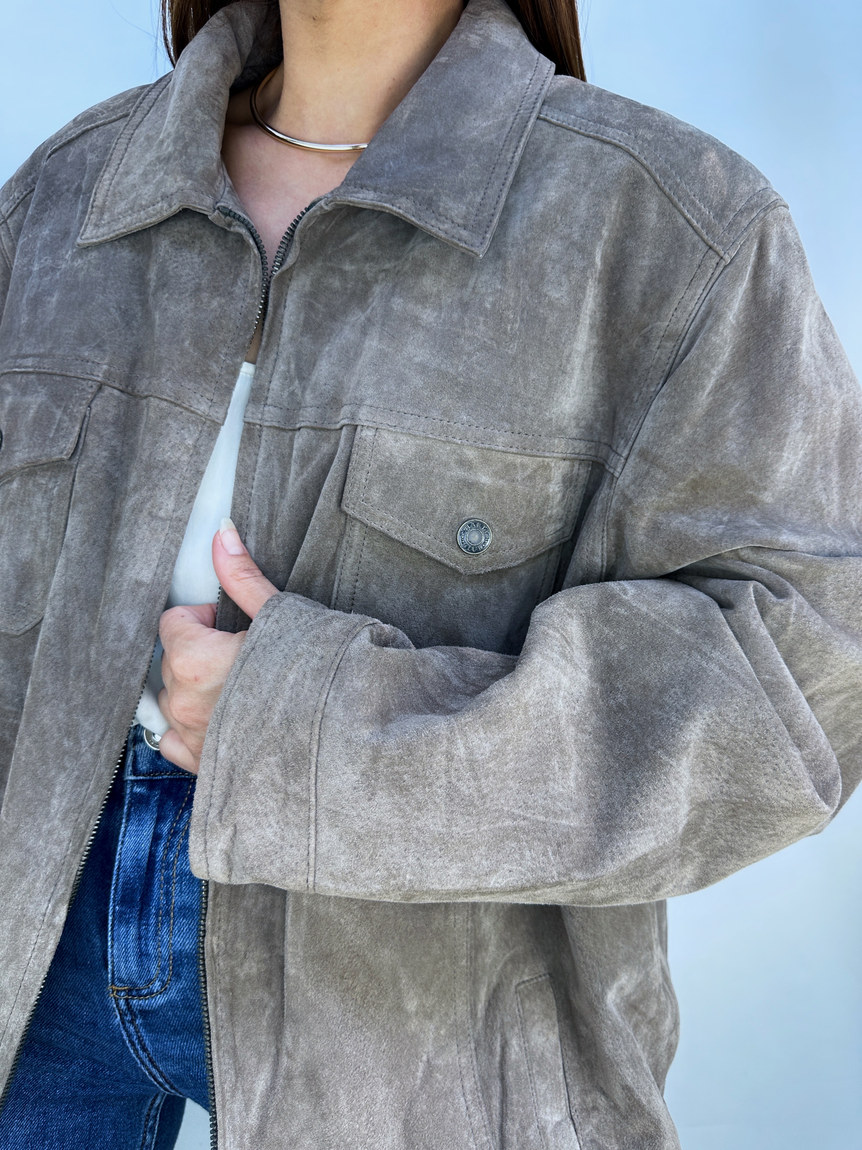 CHAQUETA GAMUZA CHARTER CLUB I XL-3XL 7