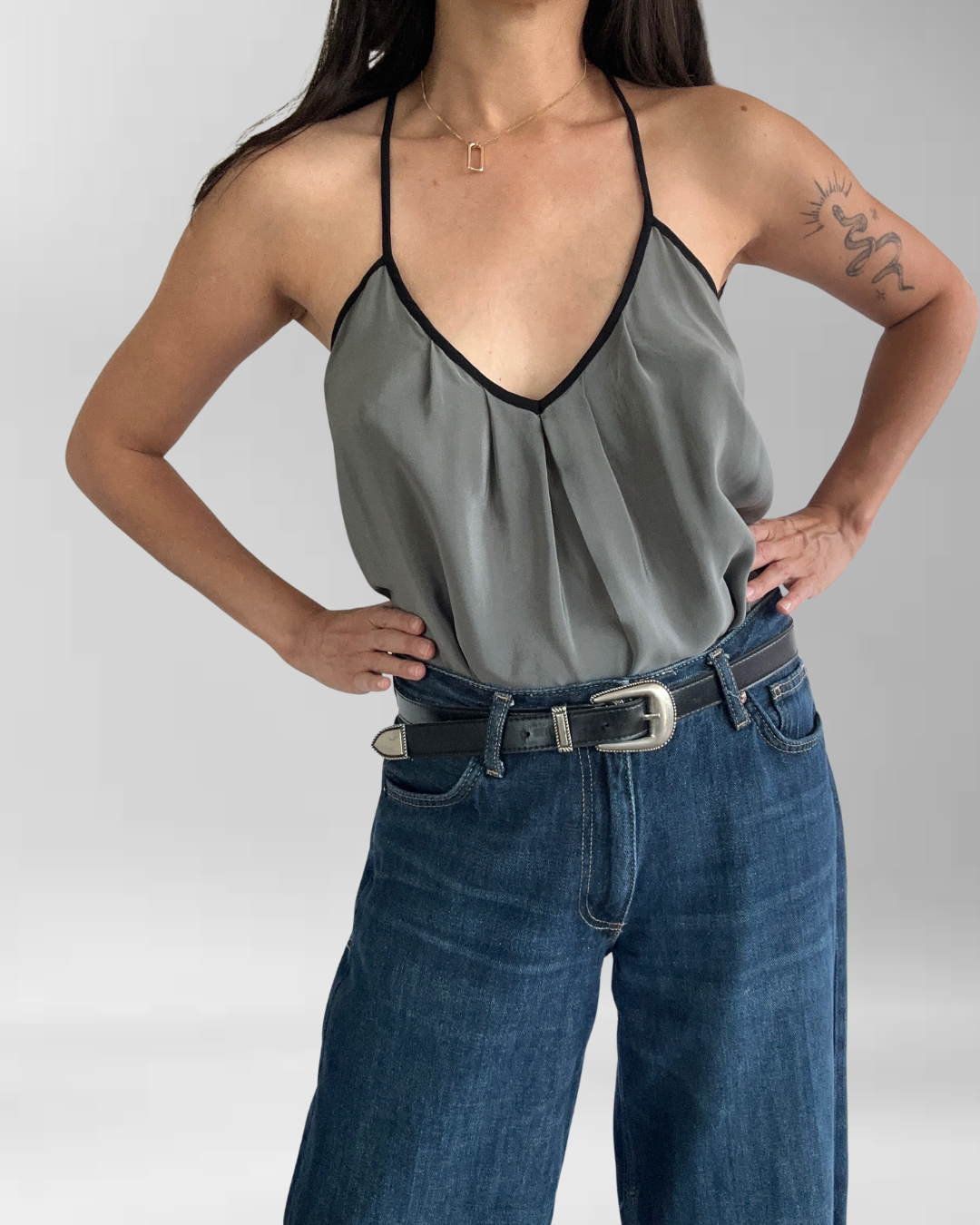 TOP GRIS SEDA | S-M 1