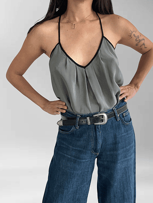 TOP GRIS SEDA | S-M