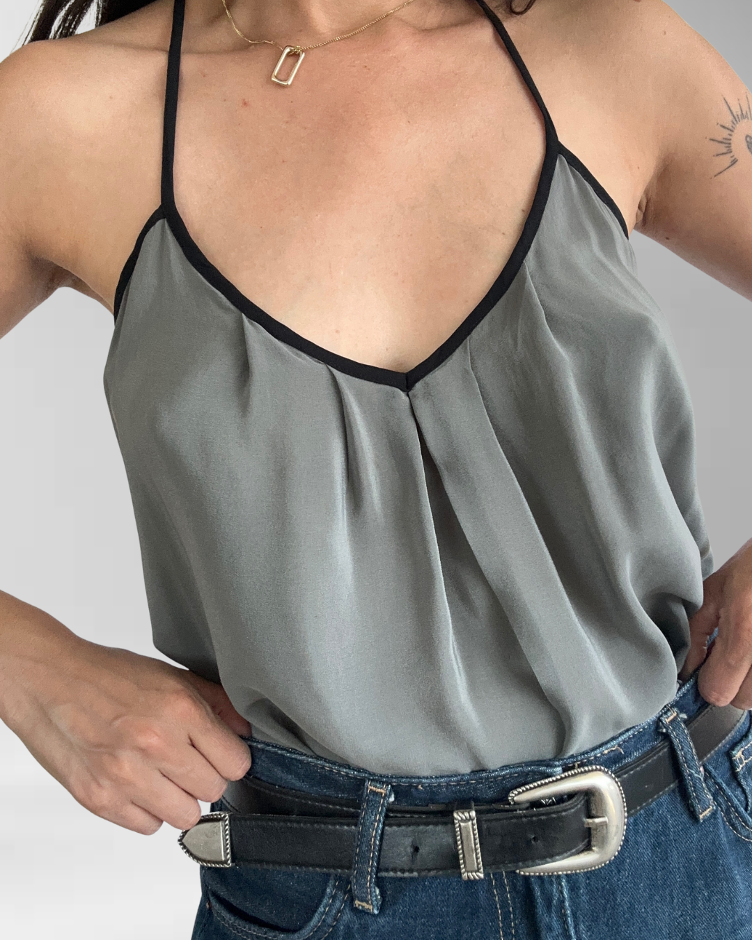 TOP GRIS SEDA | S-M 3