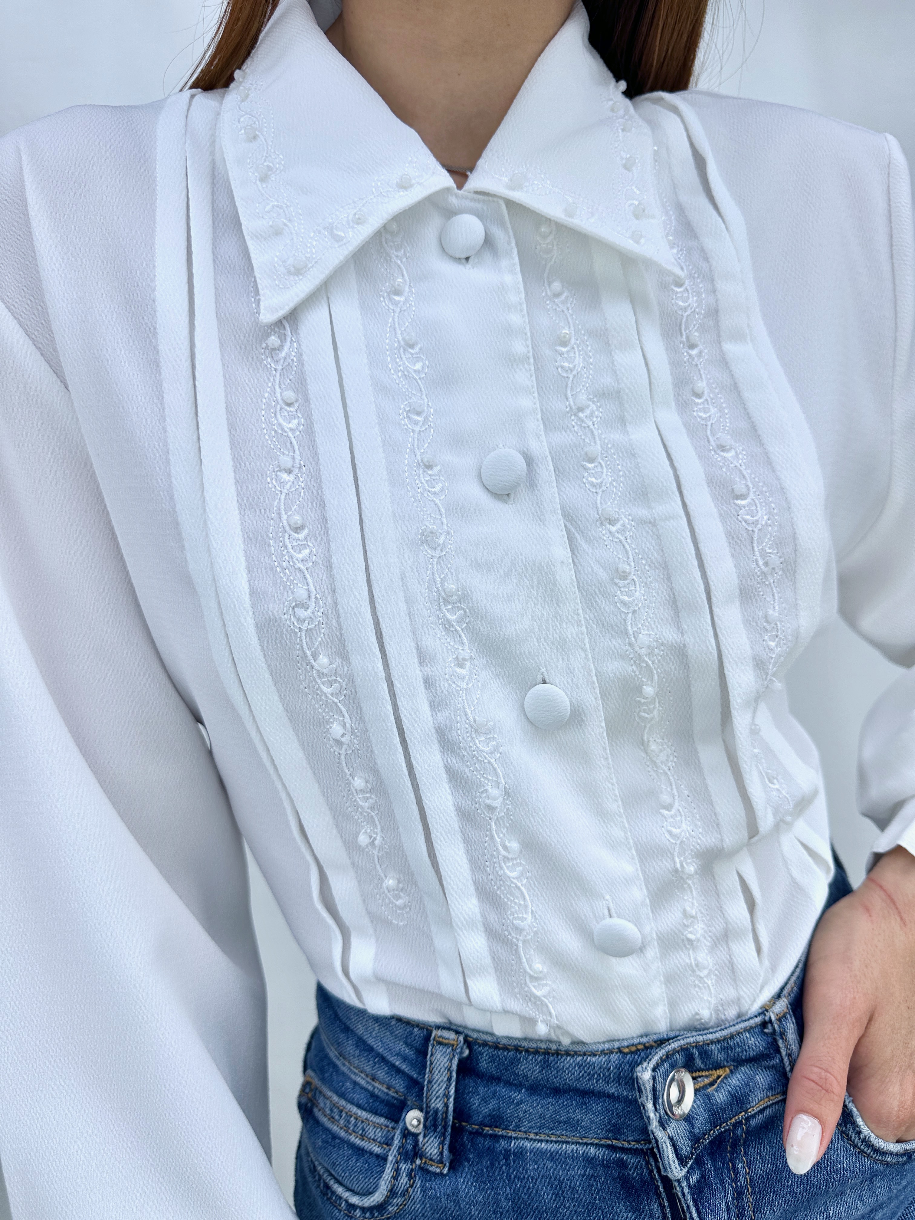 BLUSA BORDADA VINTAGE I M 4