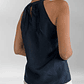 TOP SEDA HALTER NEGRO | S - Miniatura 3