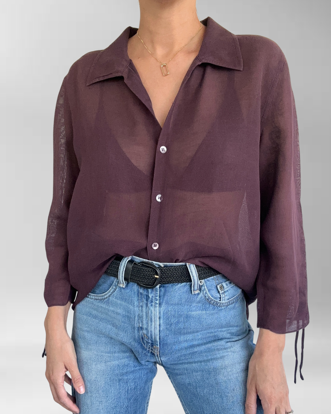 BLUSA SEDA LINO KATE HILL | M 4