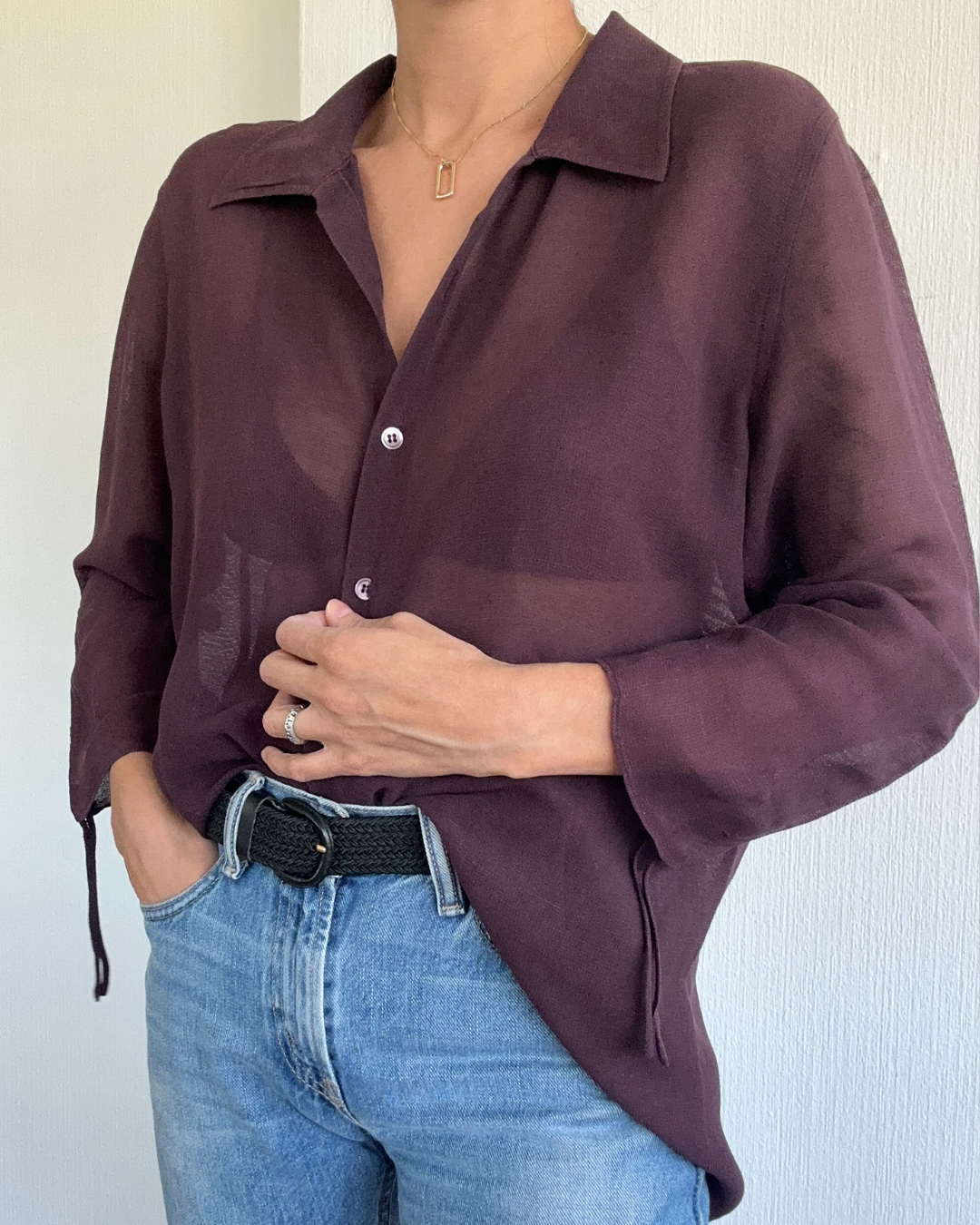 BLUSA SEDA LINO KATE HILL | M 2