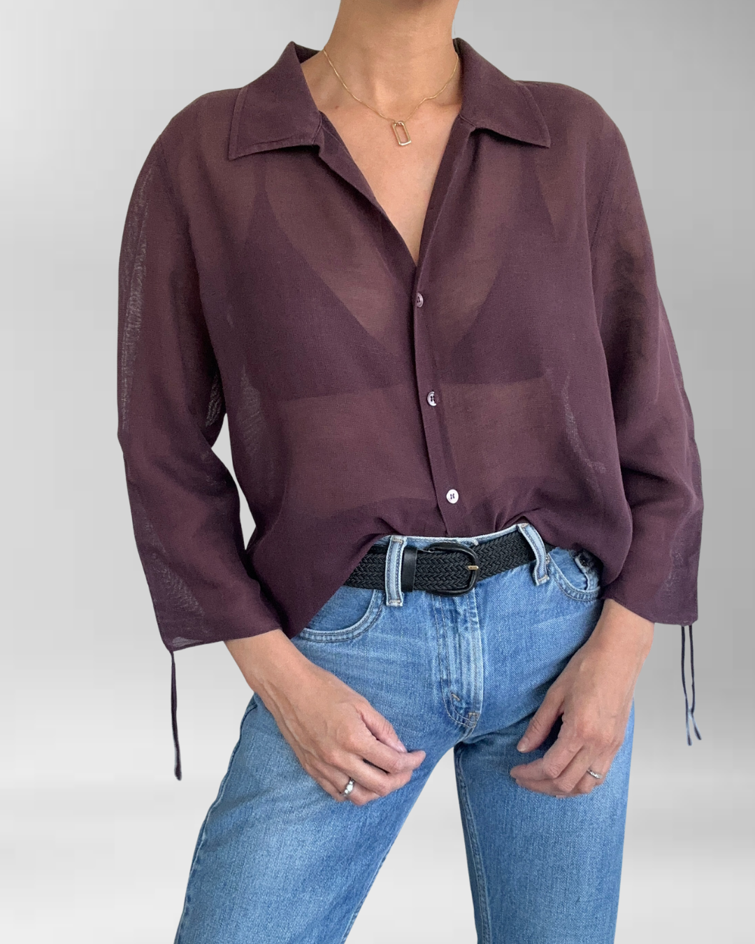 BLUSA SEDA LINO KATE HILL | M 3