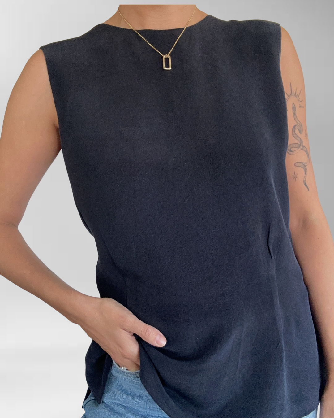 POLERA DANA BUCHMAN SEDA | M-L 1