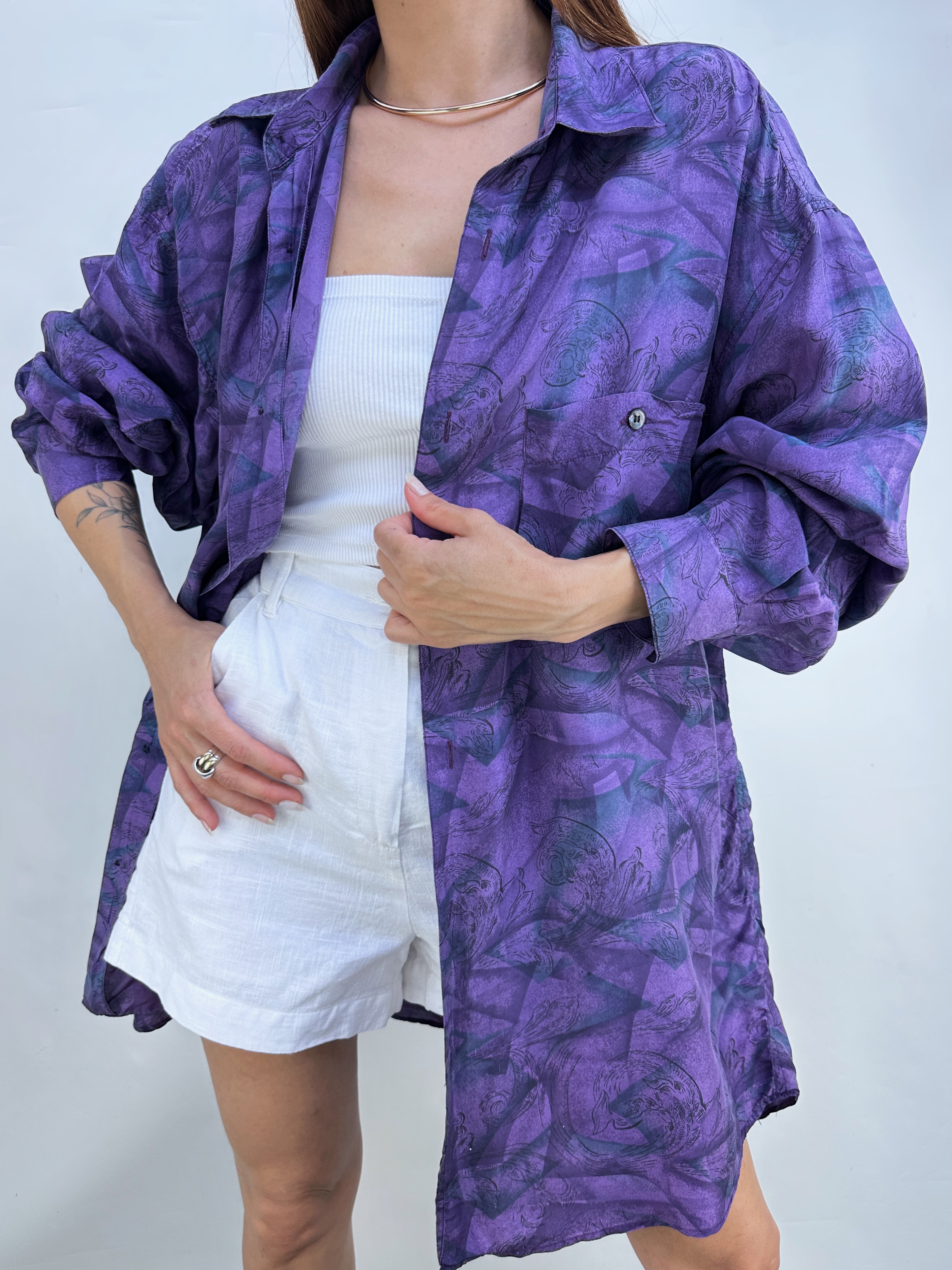 BLUSA SEDA | L-2XL  1