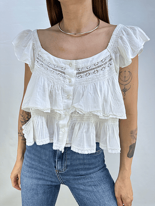 POLERA FREE PEOPLE | ALGODÓN I S-M