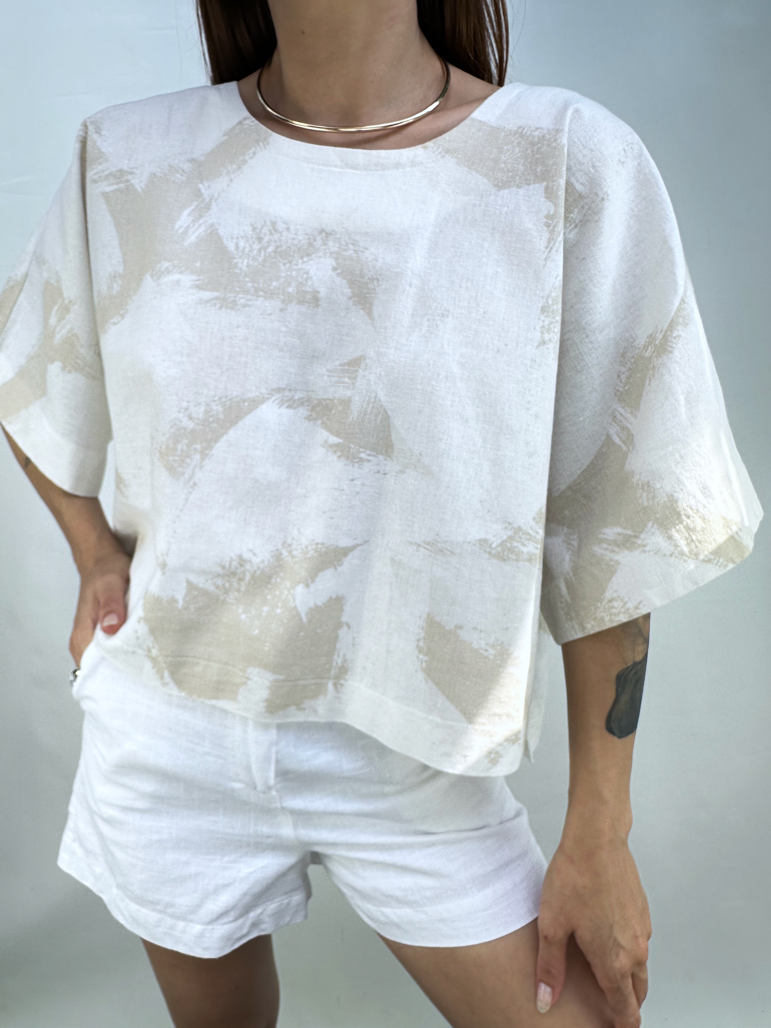 POLERA DKNY I LINO BLEND | M 1