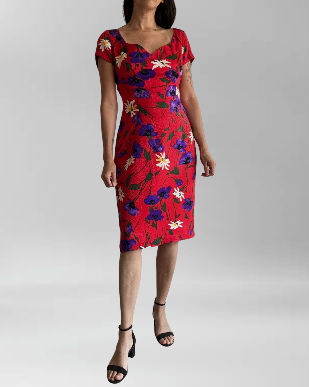 VESTIDO SEDA VINTAGE I L 3