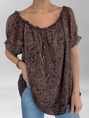 POLERA SEDA RALPH LAUREN I L-2XL