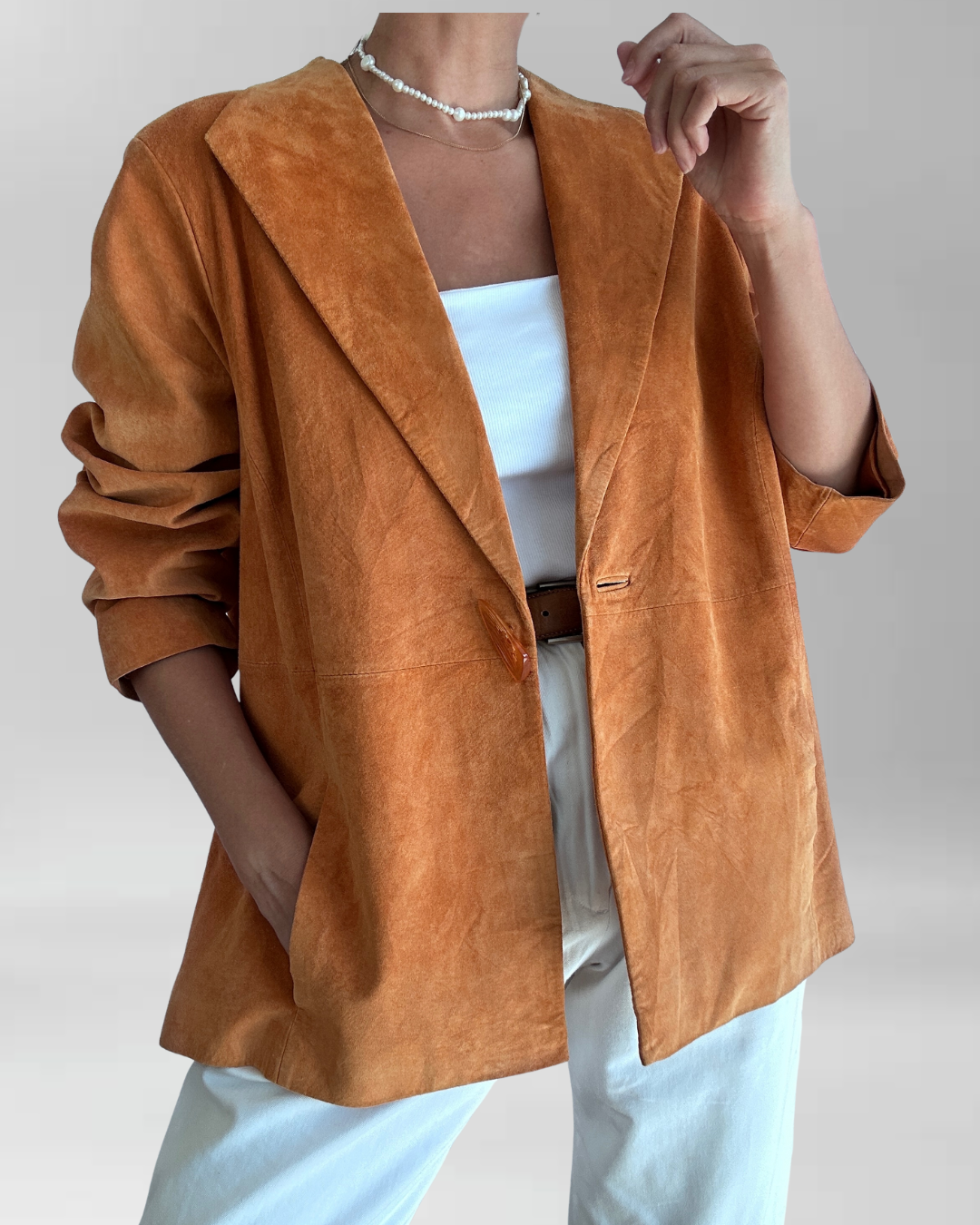 CHAQUETA GAMUZA LAURA ASHLEY I L-2XL 5