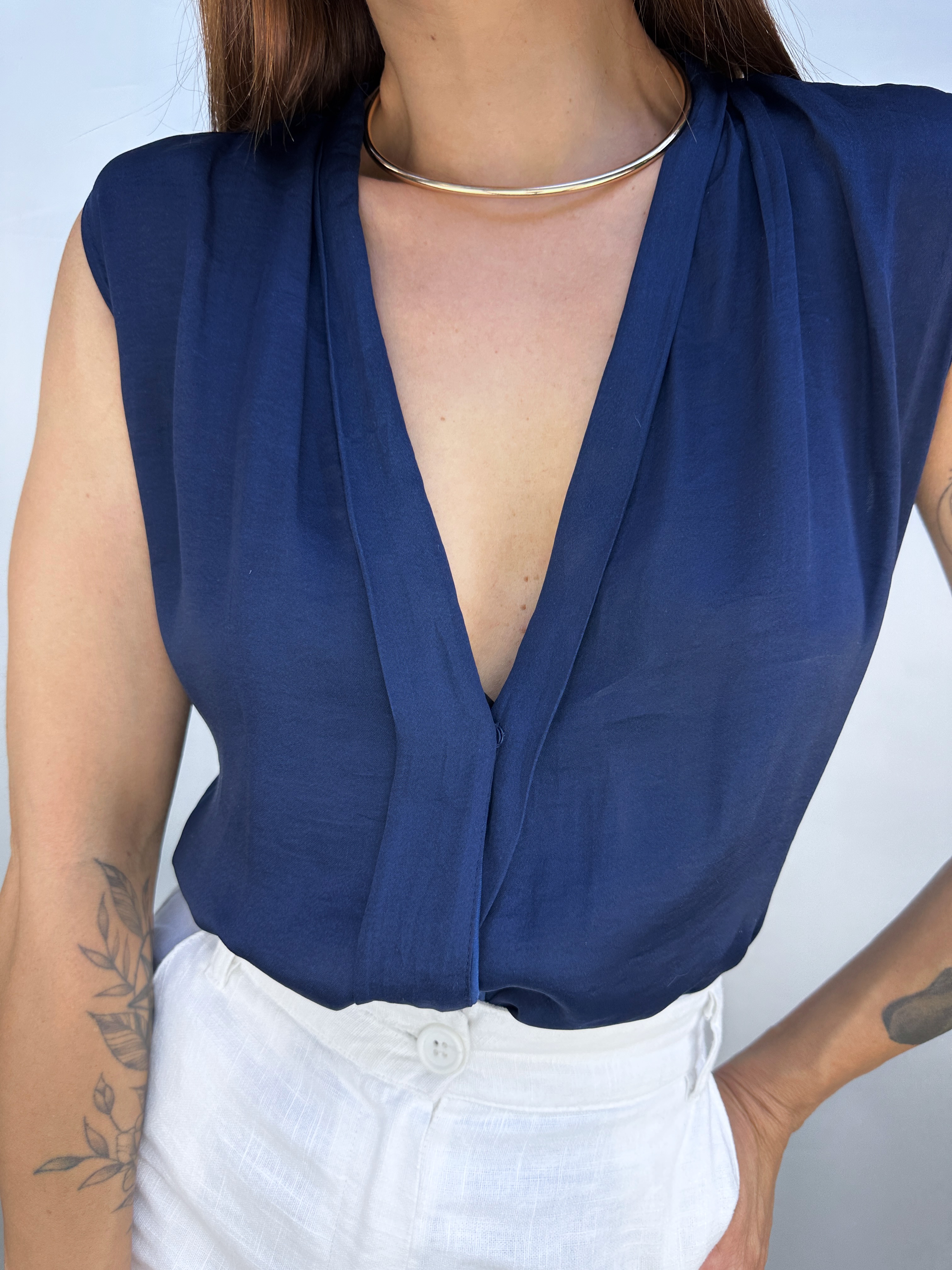 POLERA AZUL MARINO | L 4