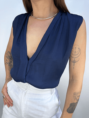 POLERA AZUL MARINO | L