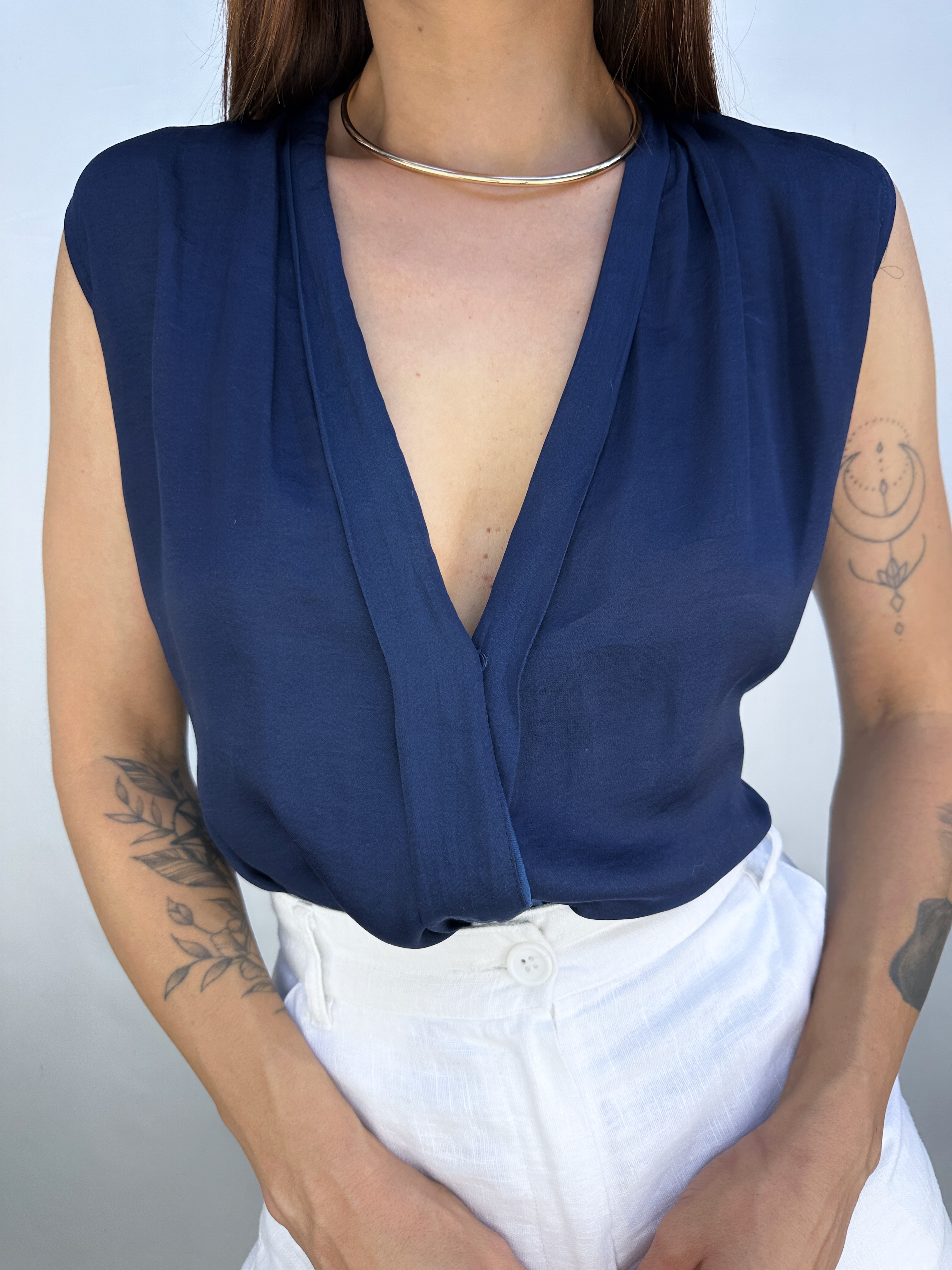 POLERA AZUL MARINO | L 2