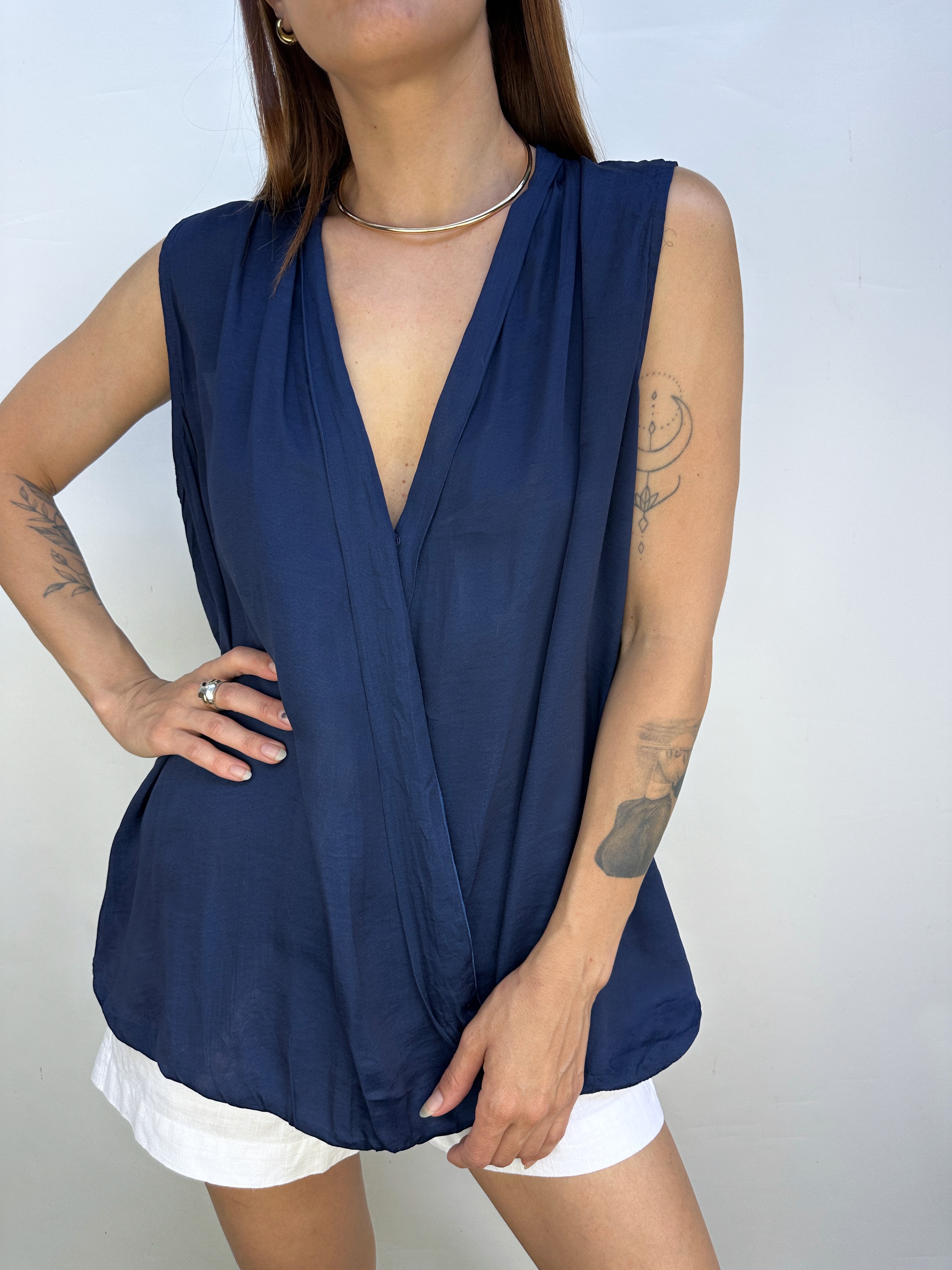 POLERA AZUL MARINO | L 6