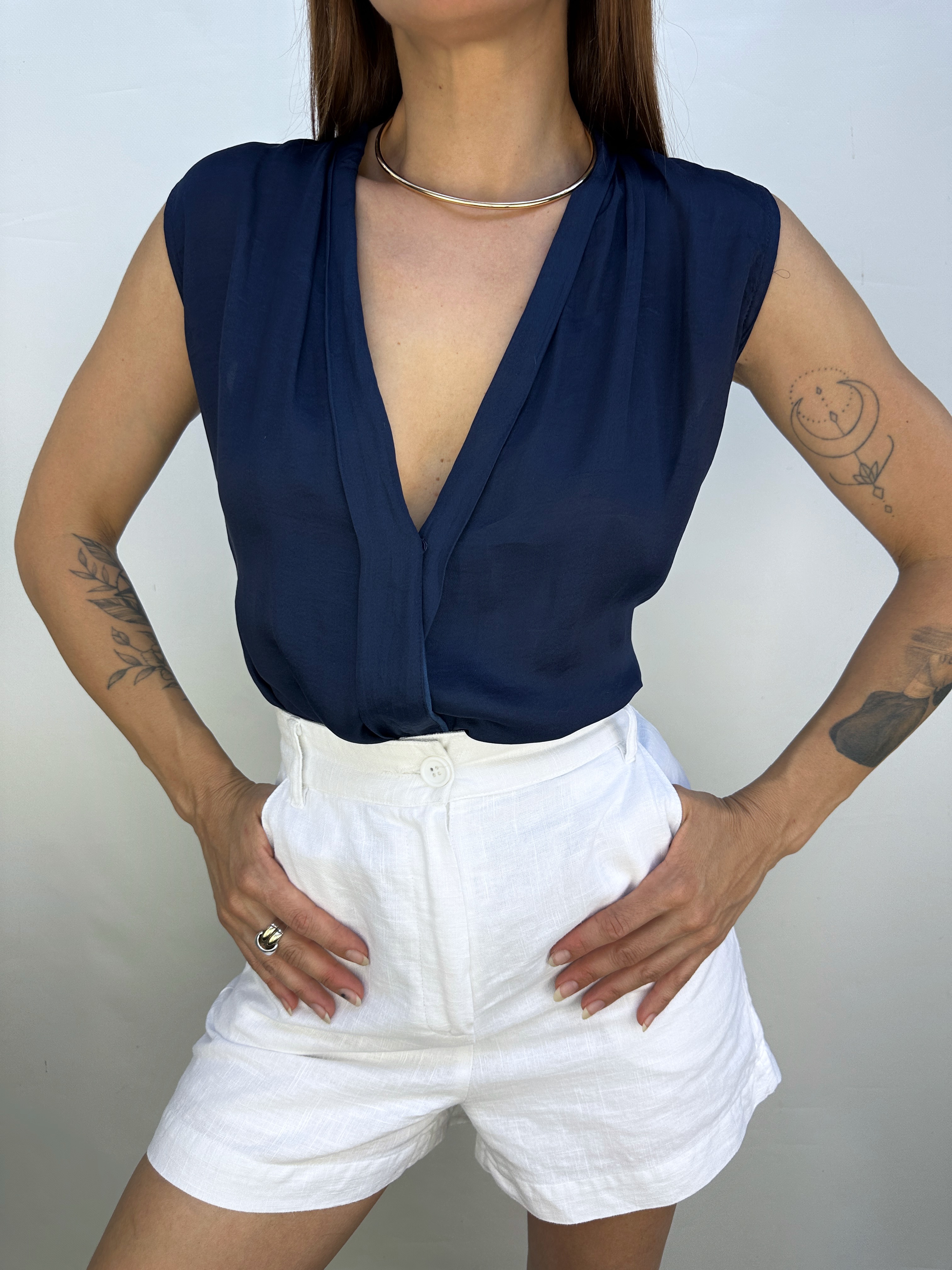 POLERA AZUL MARINO | L 7