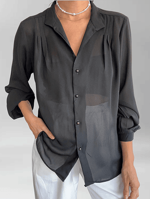 BLUSA BÁSICA NEGRA I M 