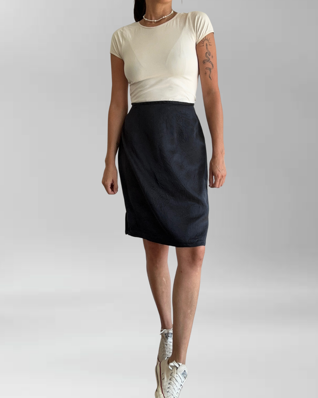 FALDA SEDA CHARTER CLUB I M-L 6