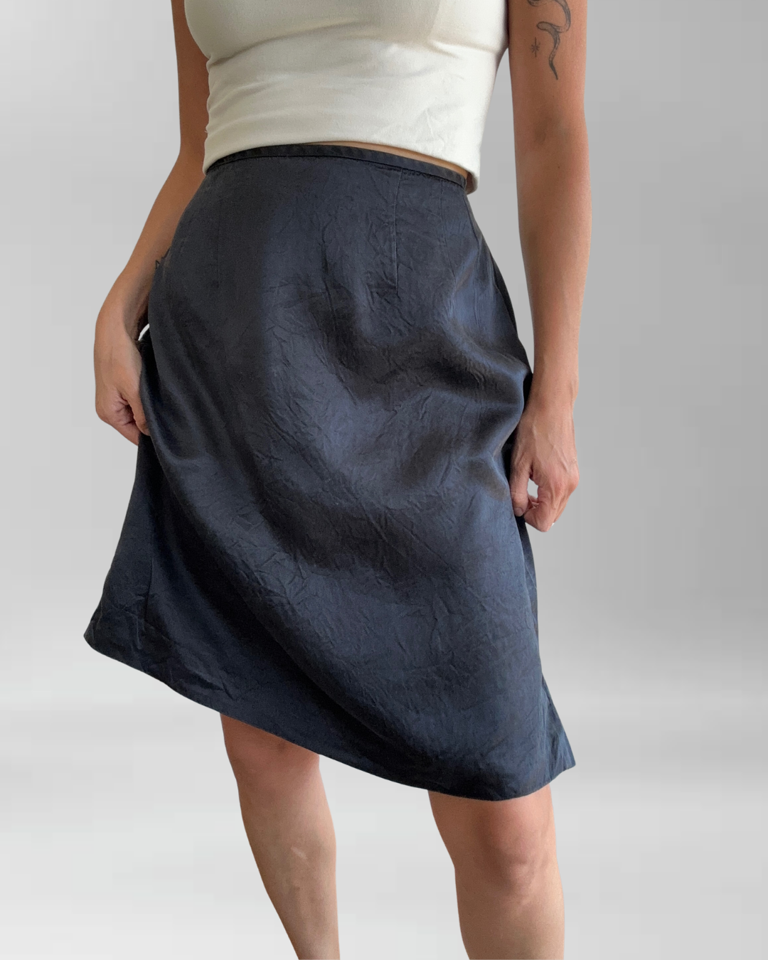 FALDA SEDA CHARTER CLUB I M-L 1