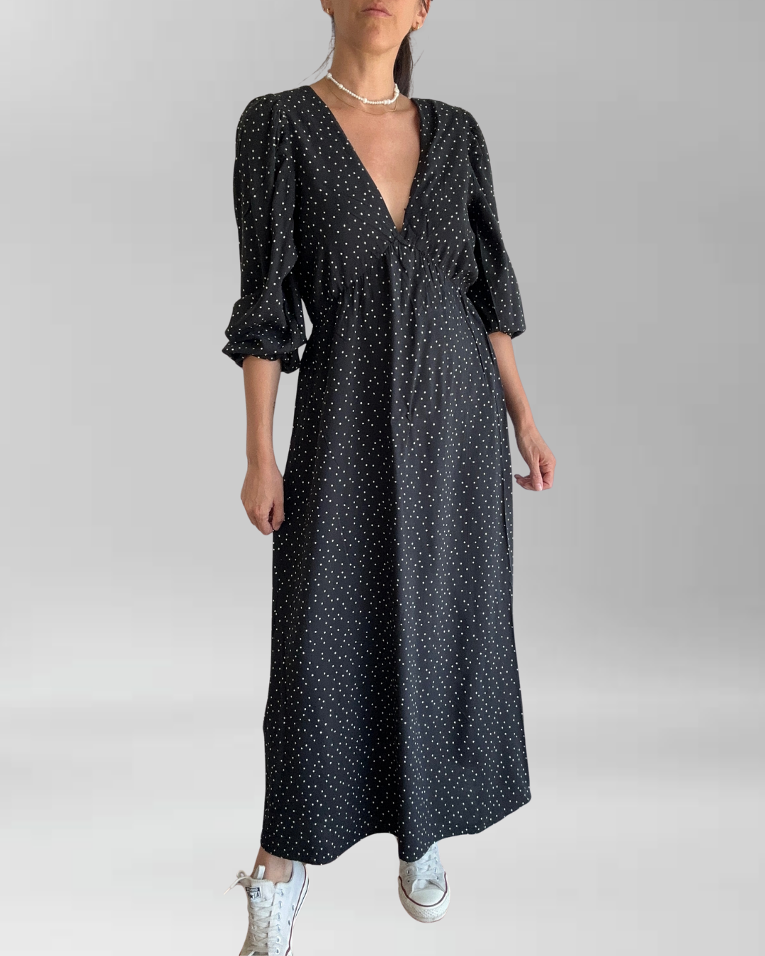 VESTIDO PUNTOS I S-M 2