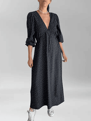 VESTIDO PUNTOS I S-M