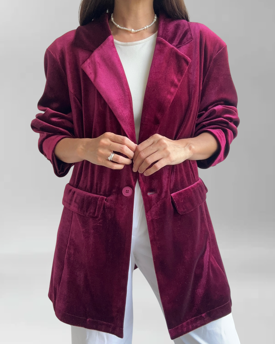 BLAZER VELVET I L-3XL 3