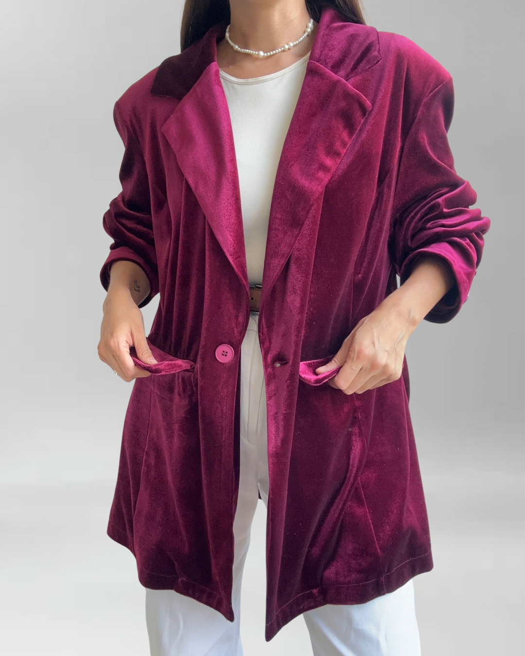BLAZER VELVET I L-3XL 1