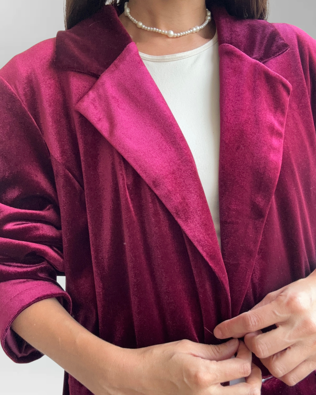 BLAZER VELVET I L-3XL 2