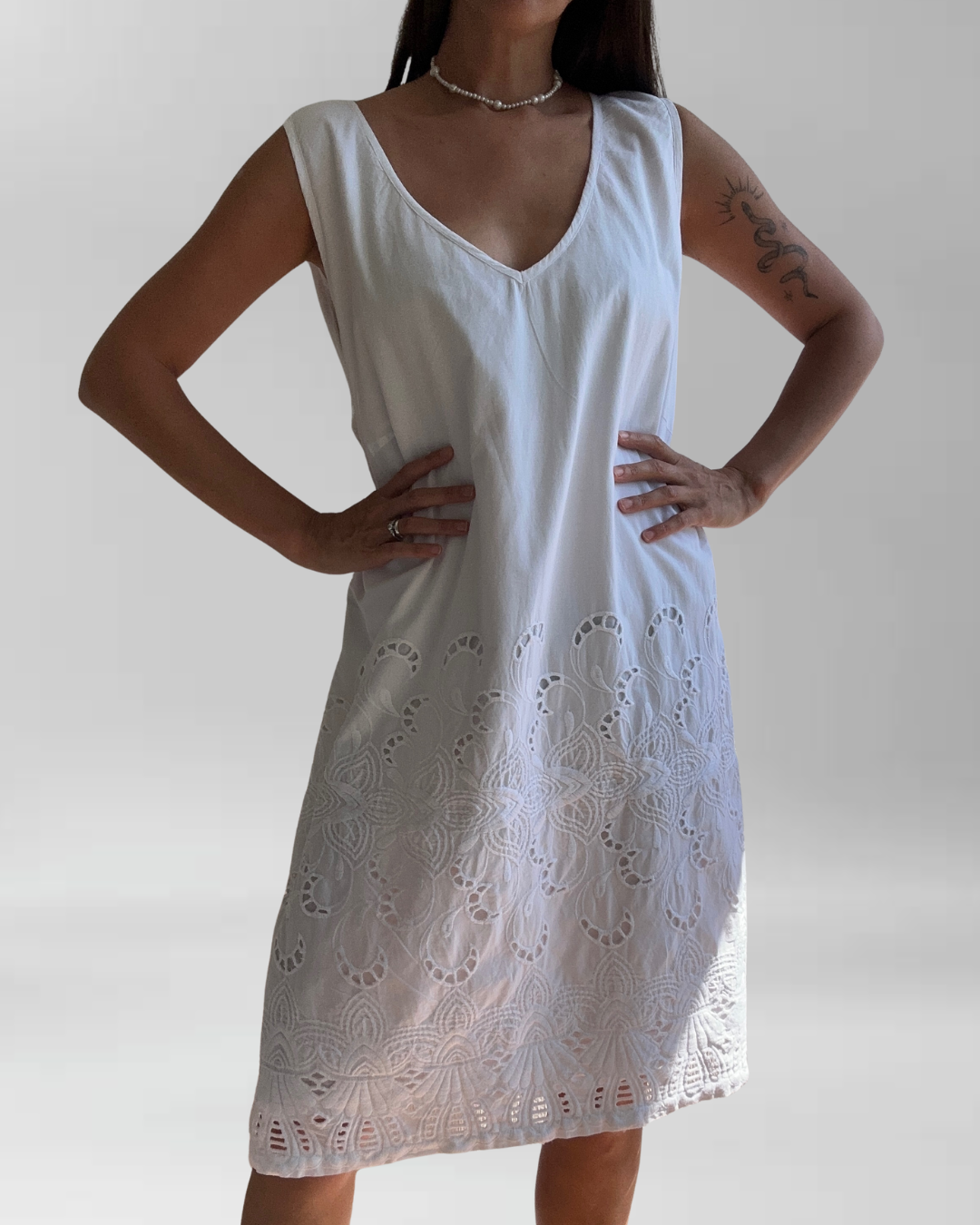 VESTIDO BRODERIE | L-2XL 2