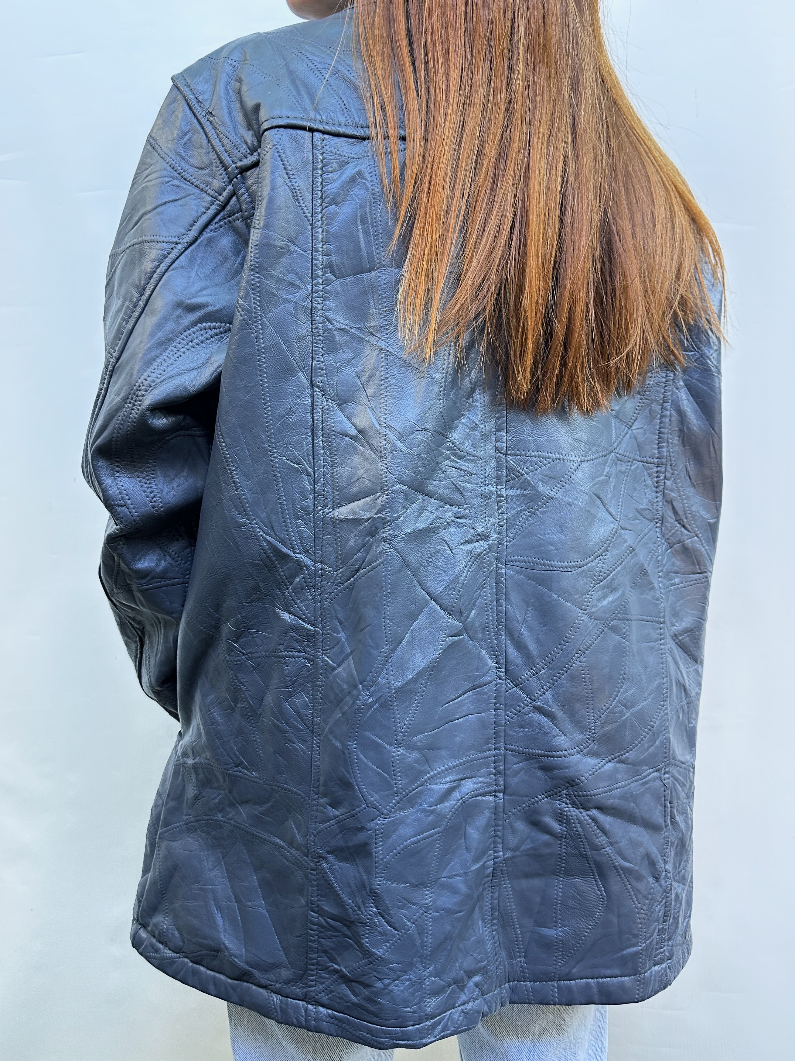 CHAQUETA CUERO VINTAGE I XL-3XL 5