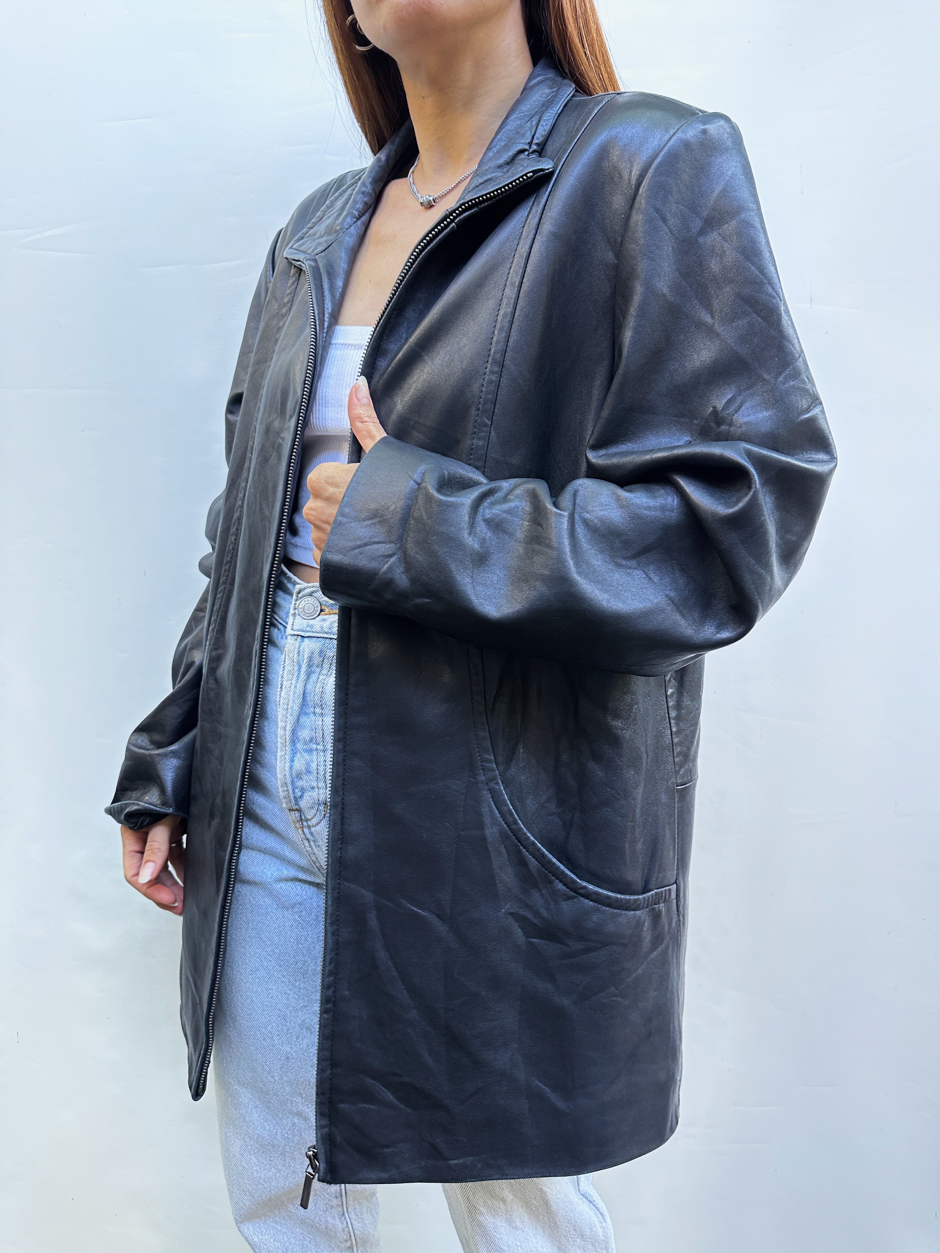 CHAQUETA CUERO I M-L 1