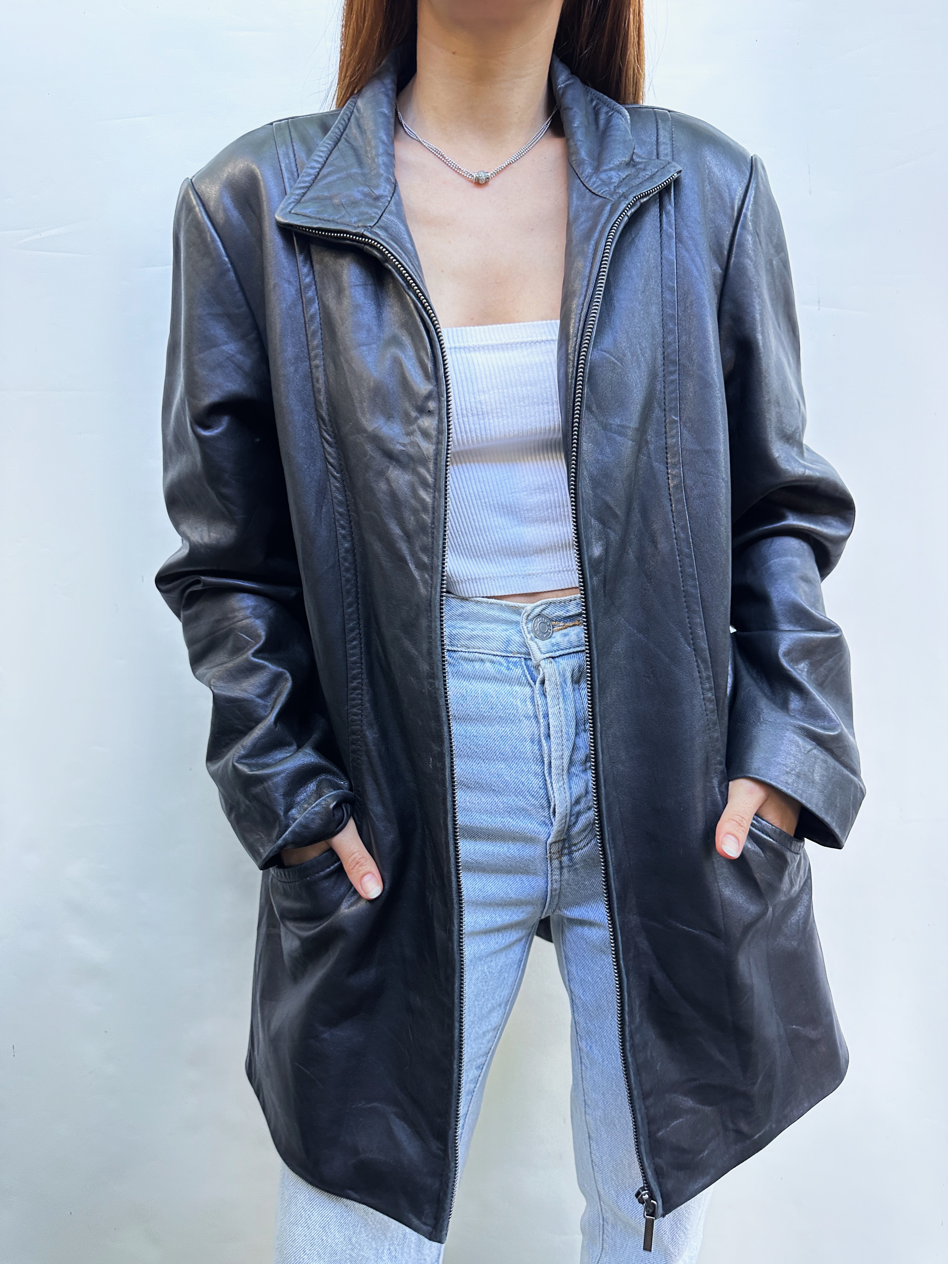 CHAQUETA CUERO I M-L 3