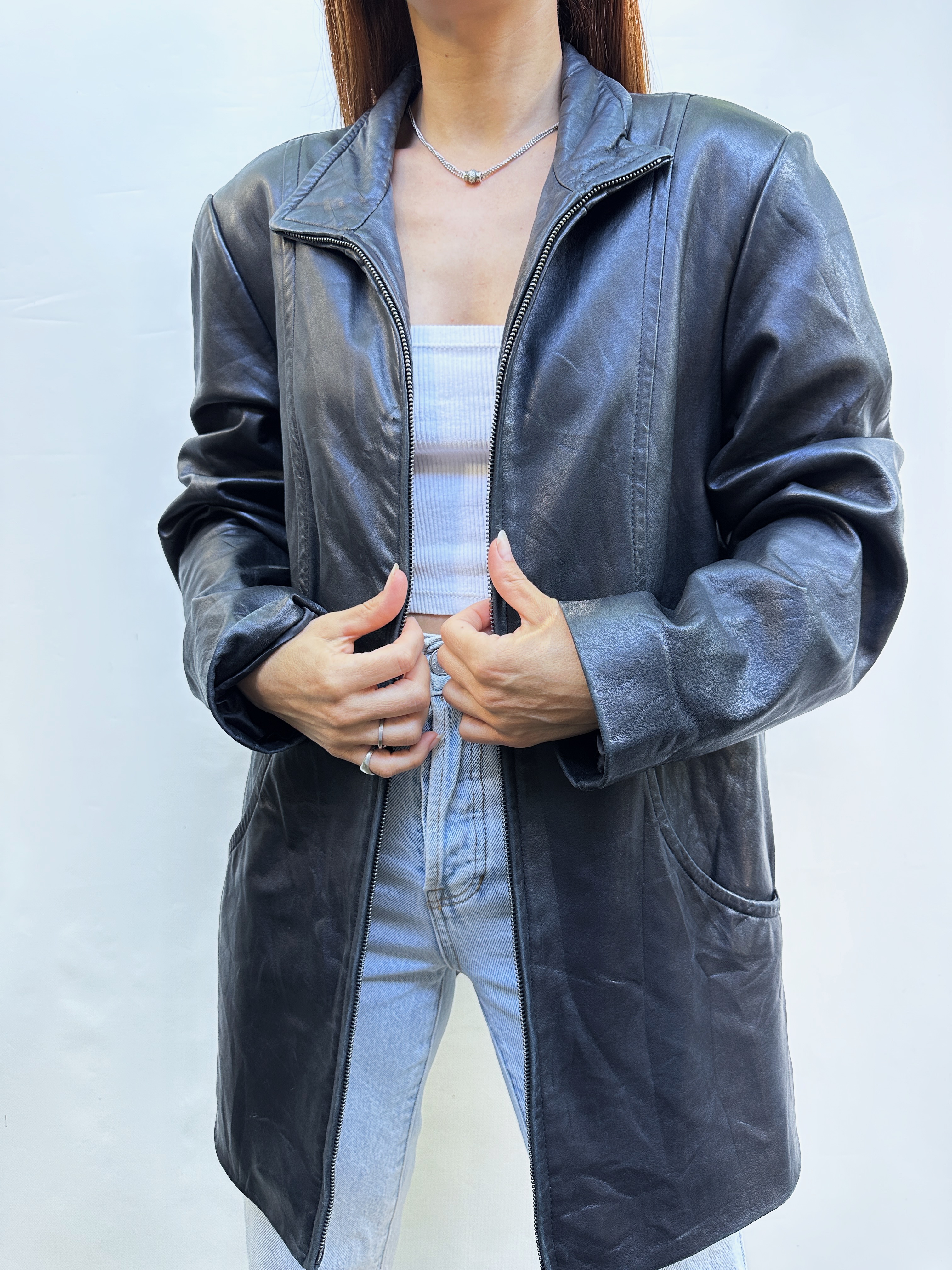 CHAQUETA CUERO I M-L 6