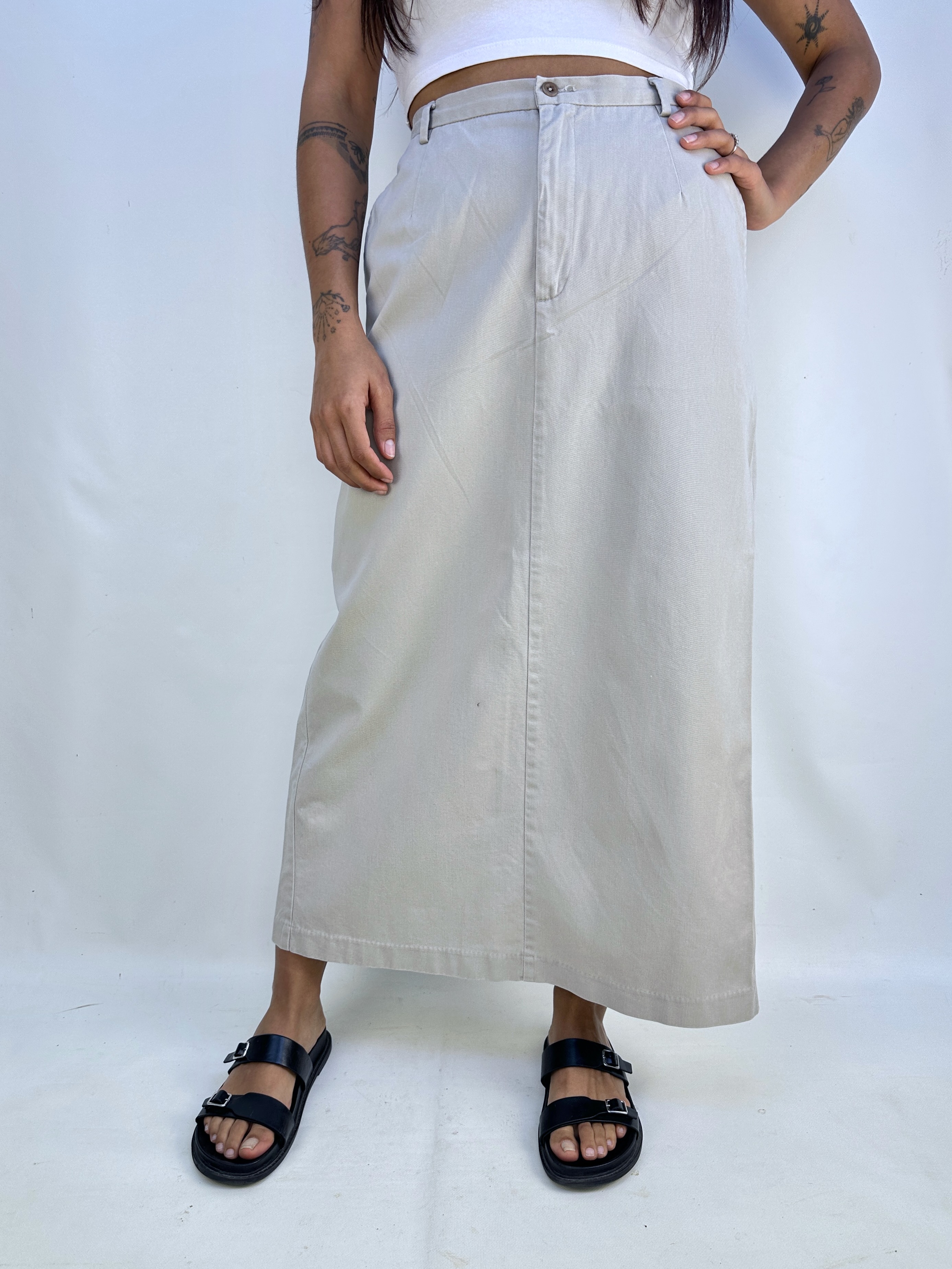 FALDA LAND'S END I ALGODÓN I 38-40 3