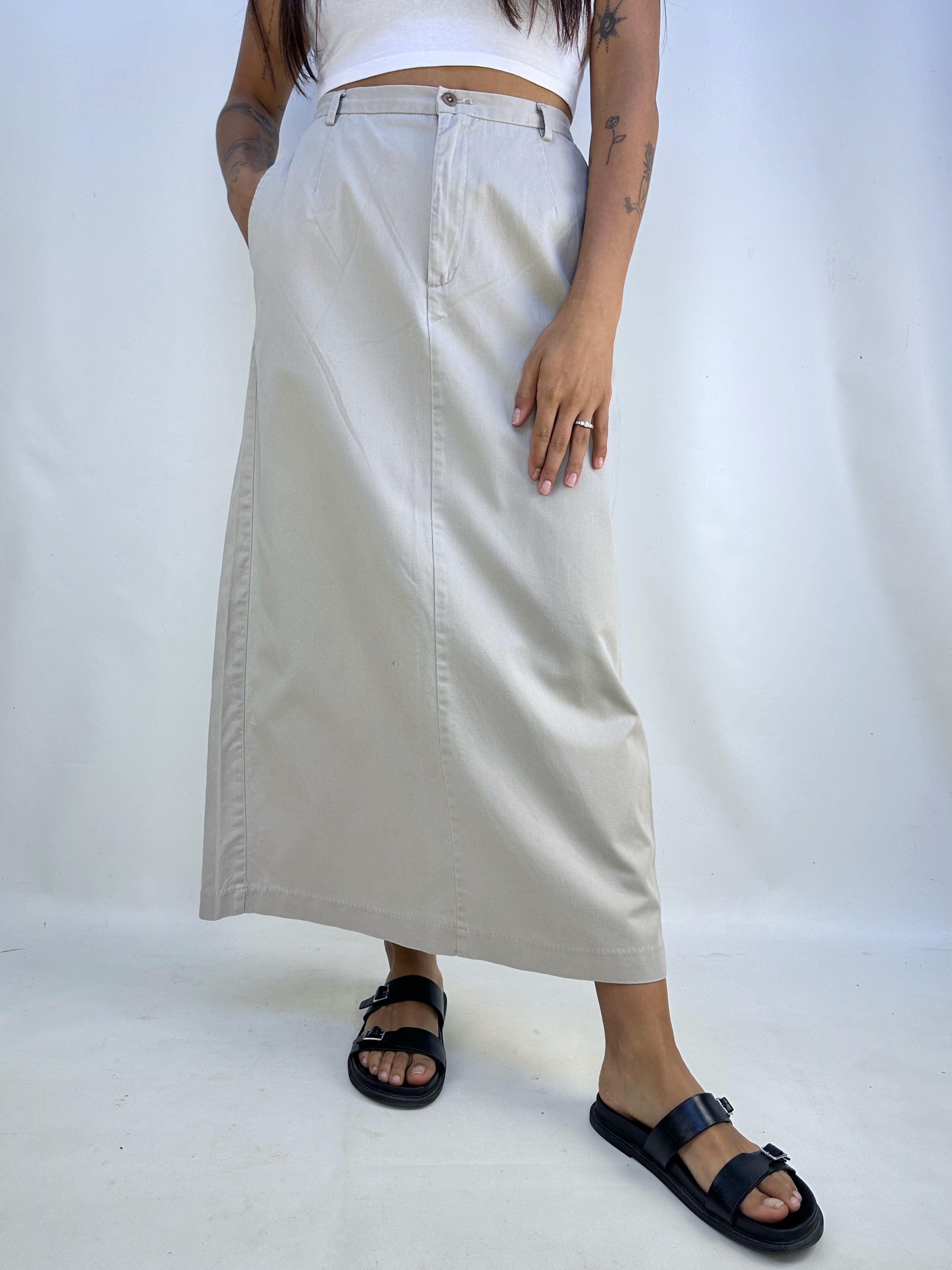 FALDA LAND'S END I ALGODÓN I 38-40 4