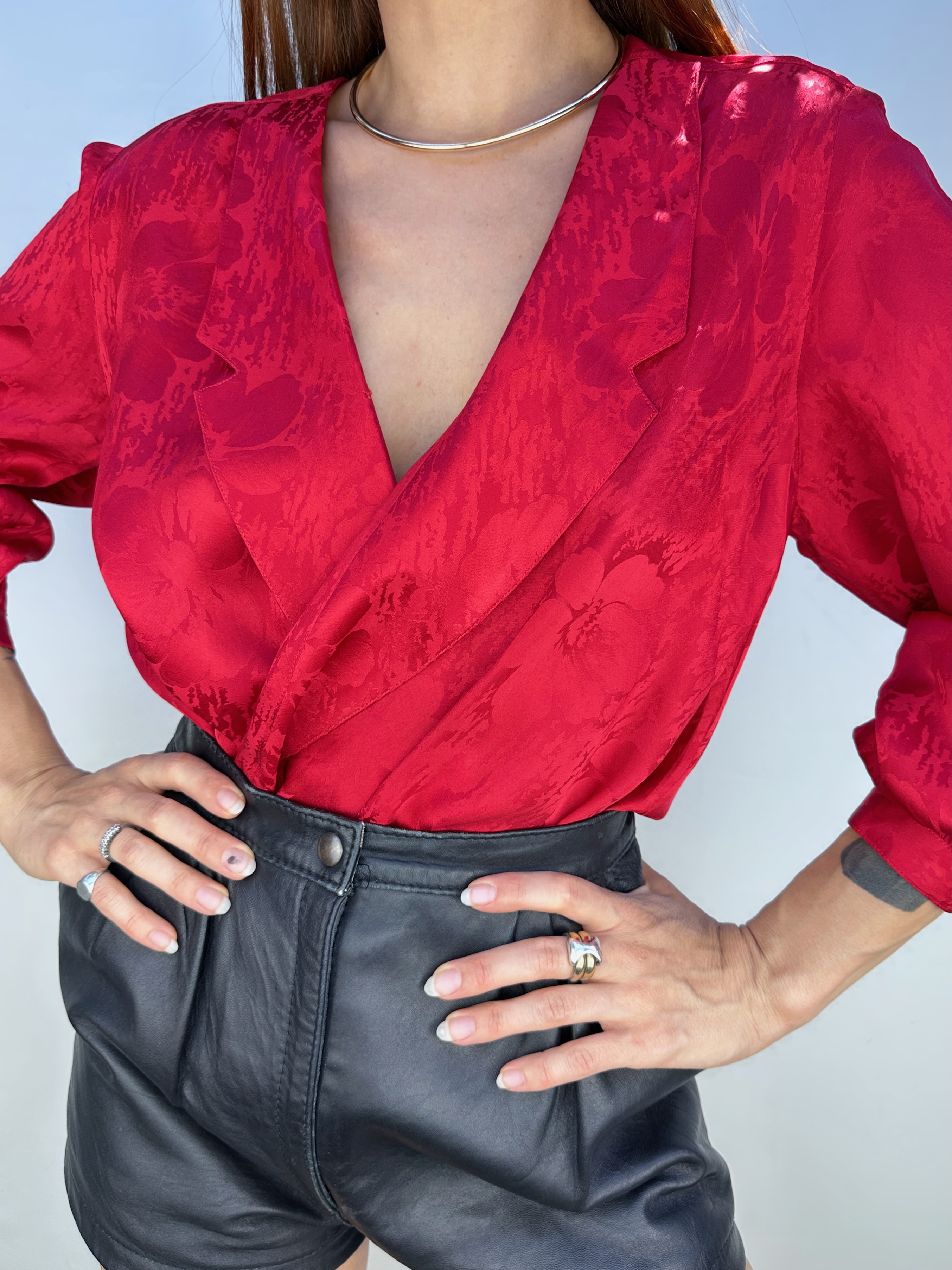 BLUSA SEDA VINTAGE | M 3