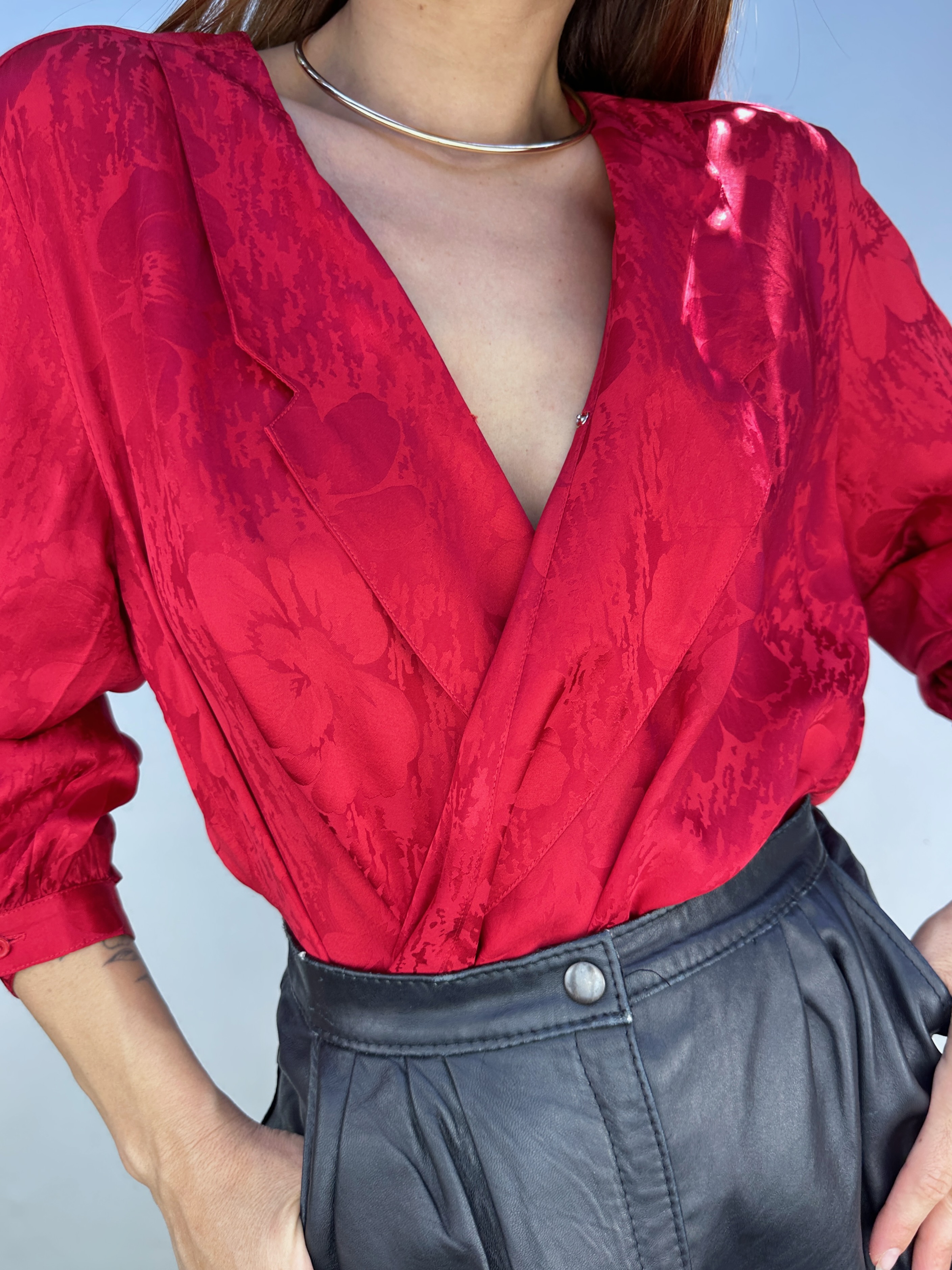 BLUSA SEDA VINTAGE | M 5