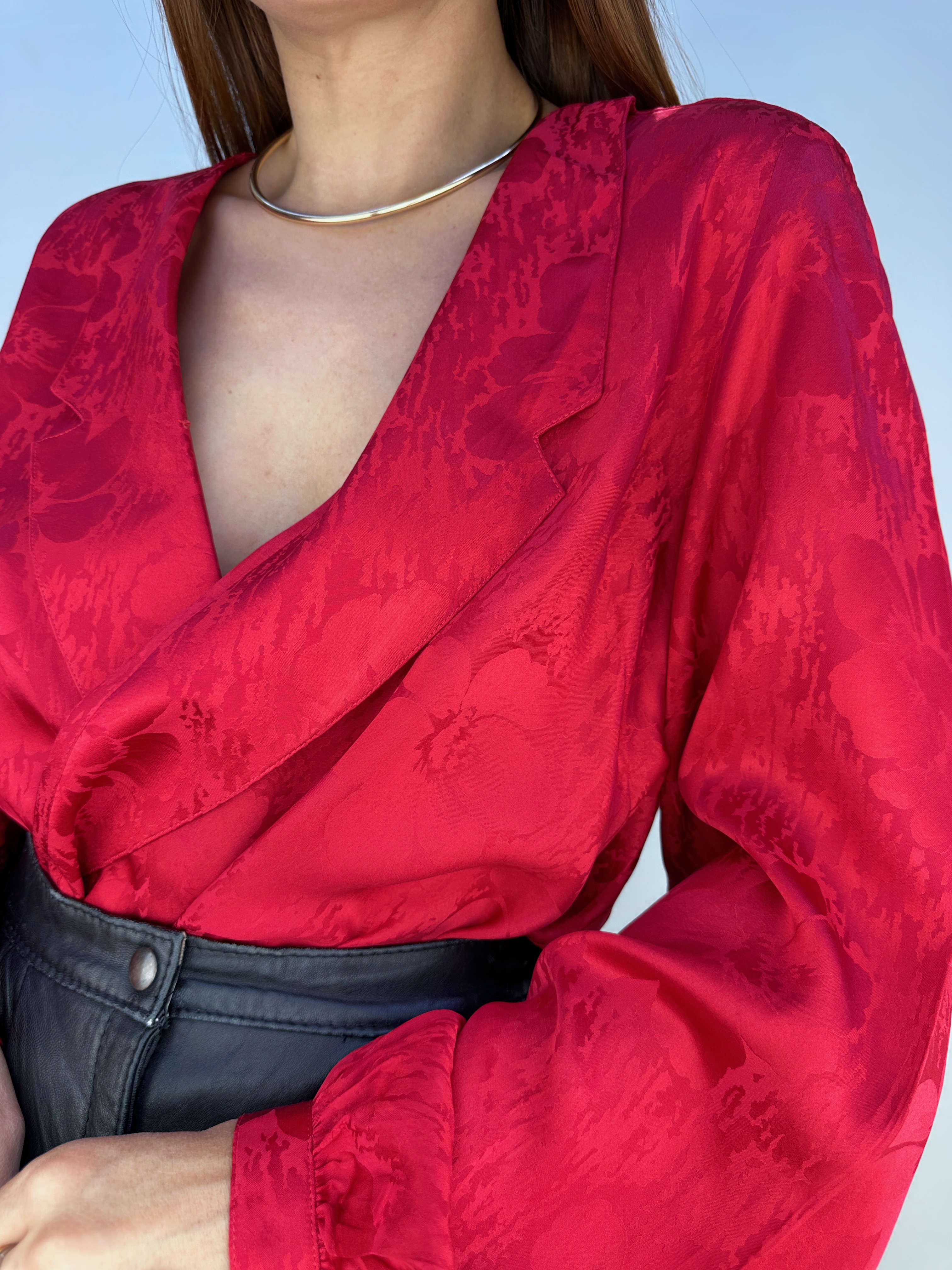 BLUSA SEDA VINTAGE | M 6