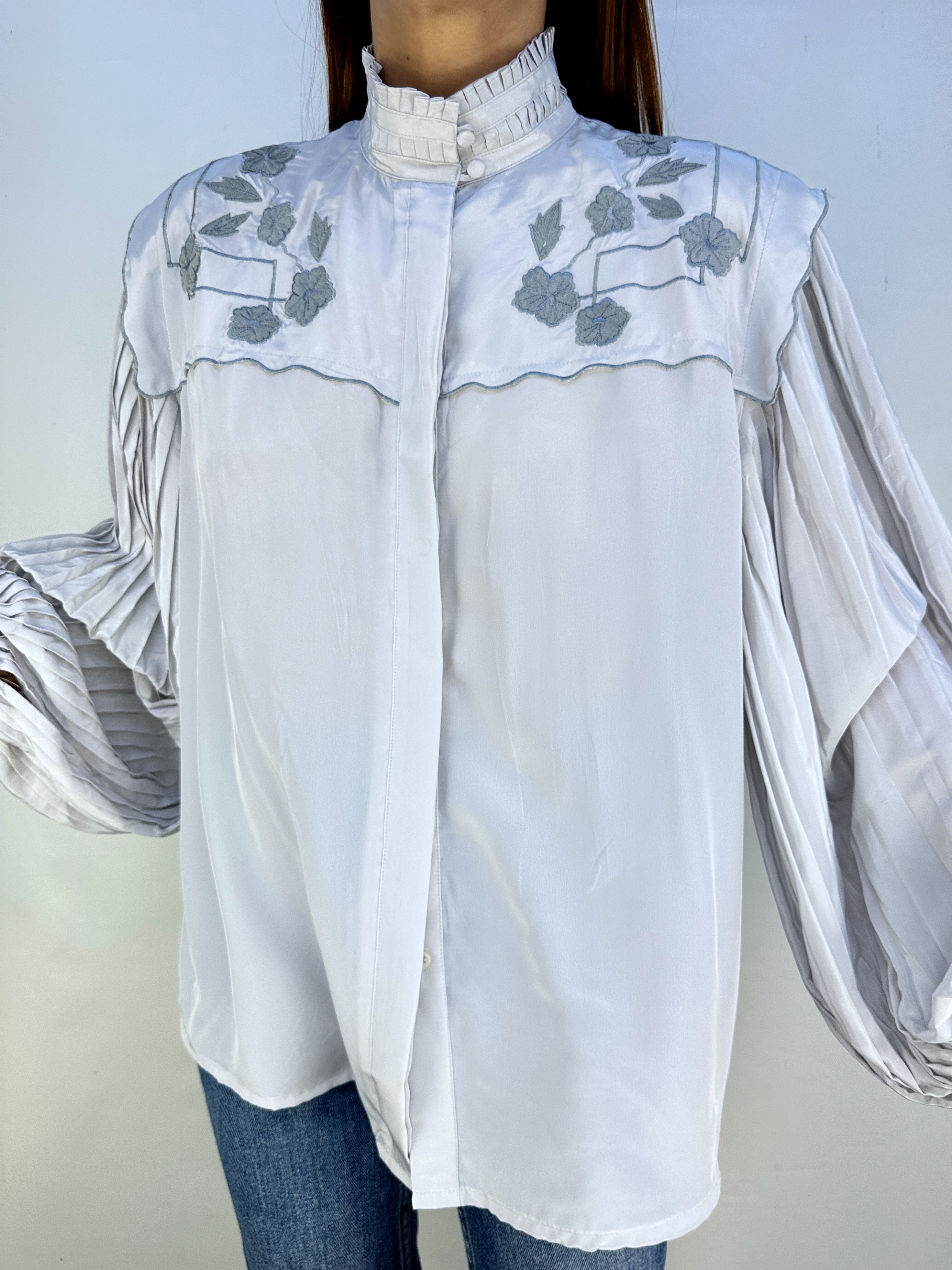 BLUSA VINTAGE ROMÁNTICA | M-L 4