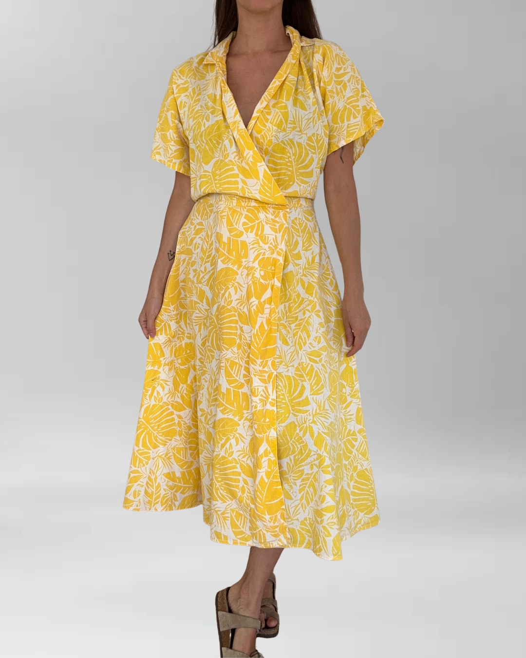 VESTIDO LINO VERANIEGO I L-XL 1