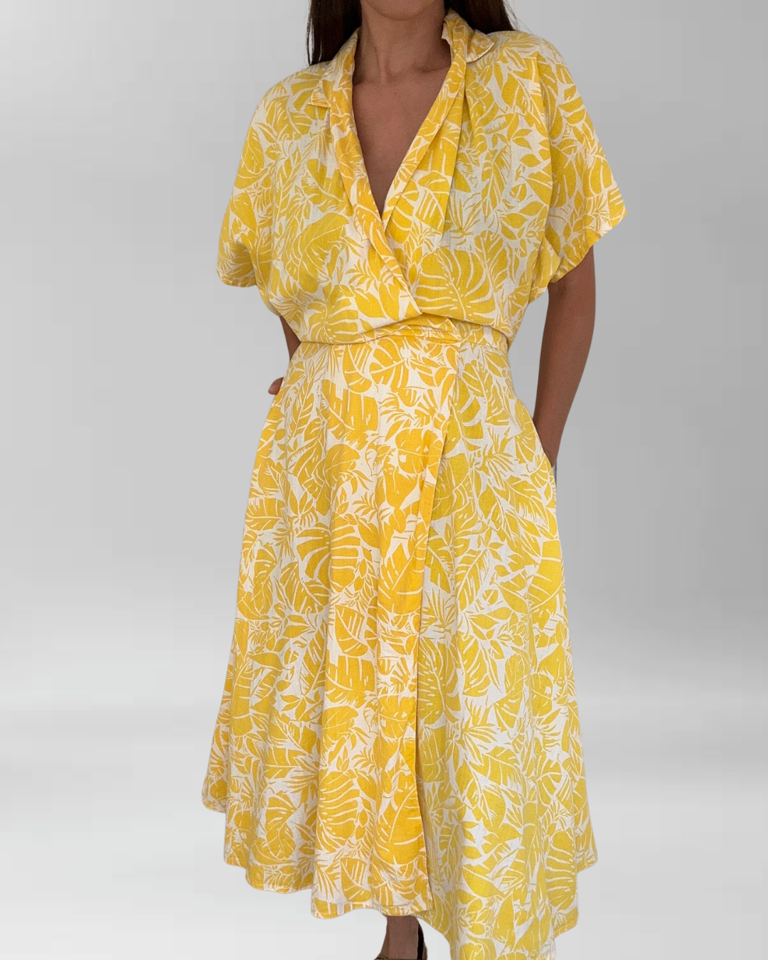 VESTIDO LINO VERANIEGO I L-XL 4