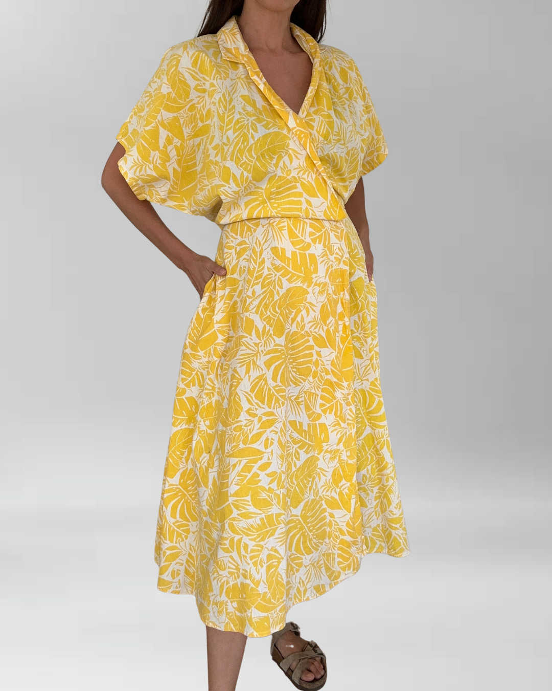 VESTIDO LINO VERANIEGO I L-XL 5