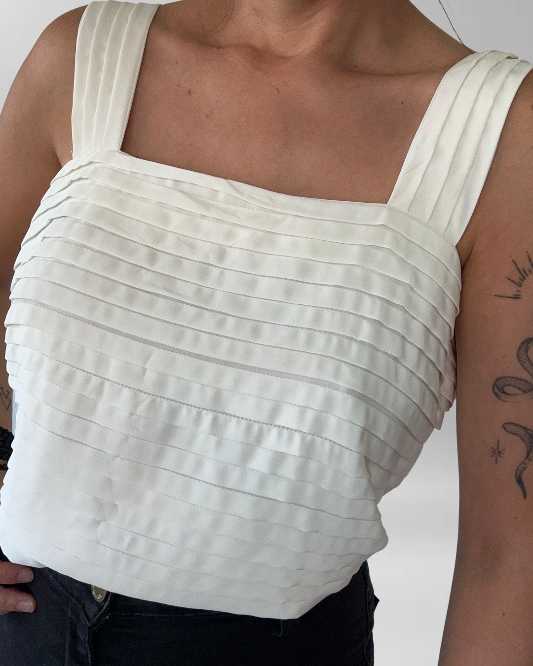 POLERA VINTAGE PLISADA I L-XL 4