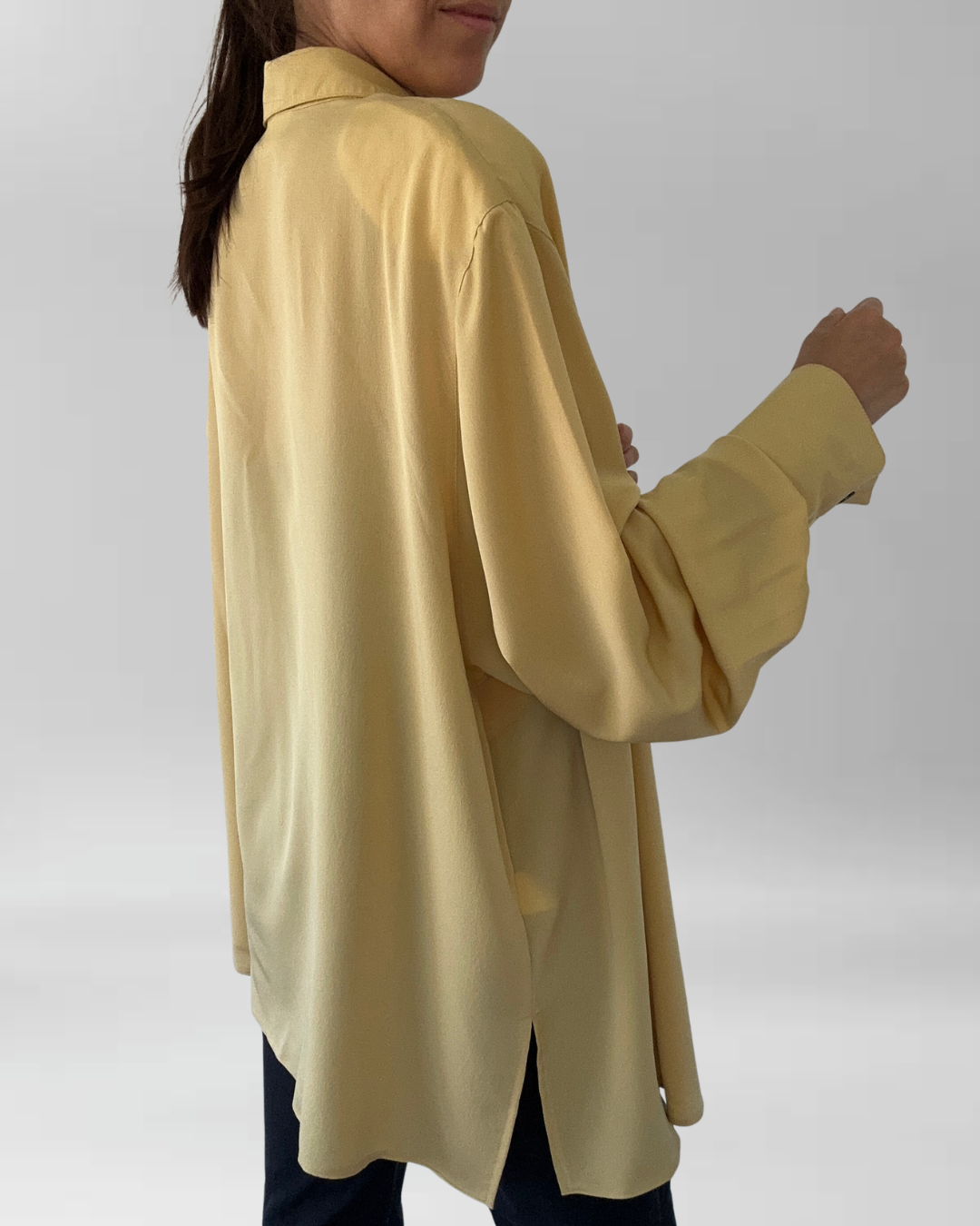 BLUSA VINTAGE MOSTAZA I XL-3XL 3