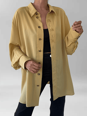 BLUSA VINTAGE MOSTAZA I XL-3XL