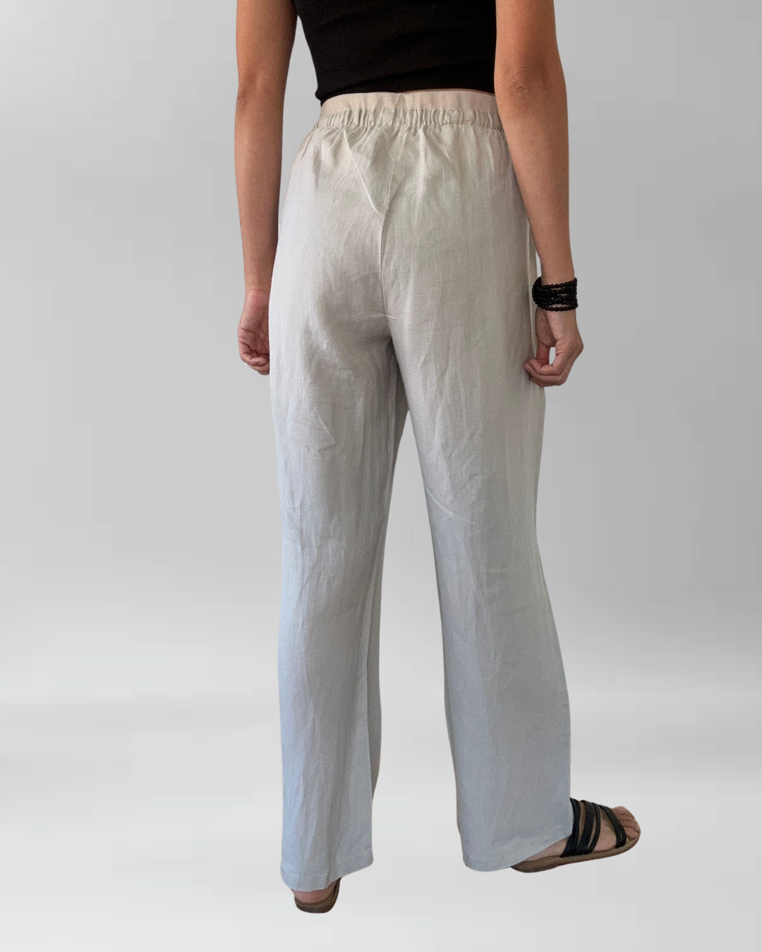 PANTALÓN LINO BEIGE I M-L 3