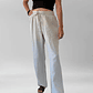 PANTALÓN LINO BEIGE I M-L - Miniatura 4