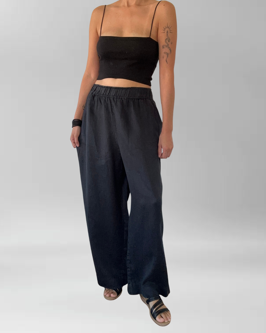 PANTALÓN LINO TAHARI I XL-2XL 2