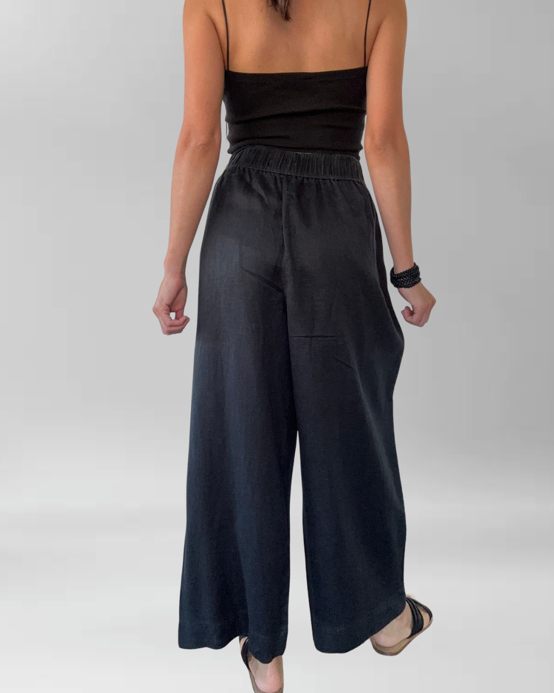 PANTALÓN LINO TAHARI I XL-2XL 3